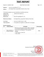 FDA certificate from Anhui Ifun Import&Export Co., Ltd