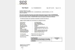 Hot water bottle certificate certificate from China Yangzhou Baohuilai Co., Ltd.