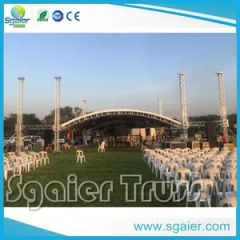 Aluminum Truss Arch Truss Tower System Aluminum Rigging OEM Yes Color Silver Shape Square Length 0.5-4m Model NO. SF01 HS Code 76109000 - Image 4