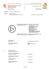 E-mark(DJK-25) certificate from Danyang Feilun Gas Valve Co., Ltd.