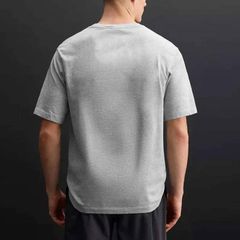 Premium Heavyweight Cotton Crew Neck Casual T-Shirt for Men - Custom Private Label Wholesale Apparel - Image 4