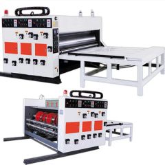 Corrugated Paperboard Flexo Printing Machine Type Ink Jet HS Code 8401200000 Structure Unit Type Trademark RICHOCEAN Origin Qingdao - Image 1