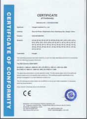 CERTIFICATE OF EMC certificate from KANGAS INDUSTRIAL CO., LTD.