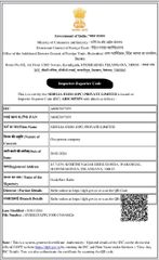 IEC 62932 certificate from Sidelia exim OPC private limited