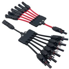 Y Branch 1to 5 Extension Solar Panel Parallel Connectors Battery Cord - Image 4