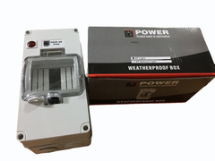 Single Door Ip67 Weatherproof Mcb Box Brand L&T Weight NA Color white Material ABS Dimensions/Size NA Door Type Single - Image 1