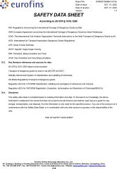 MSDS certificate from Yangzhou Boen Medical Technology Co., Ltd.