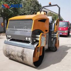 1 Ton 1.2ton 2 Ton Small Double Steel Wheel Diesel Single Drum Compactor Vibratory Road Roller Good Price Ride-on - SDLANCH (Shandong) Intelligent Technology Co., Ltd.