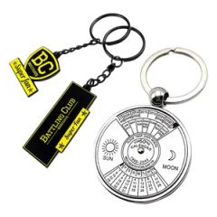Elegant Stainless Steel Musical Keyring - Ideal Gift for Music Enthusiasts - Shenzhen Awells Craft Co., Ltd.