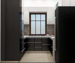 Modular Kitchens Customized Material PVC Appearance Modern Finish Type Polished Mount Type Floor Mount Pattern Design - Image 8