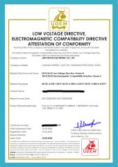 CE certificate from Linyi Reyok Electronic Co., Ltd.