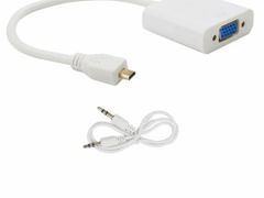 Micro Hdmi To Vga Converter Cable With Audio For Raspberry Pi 4, For Computer - Image 5