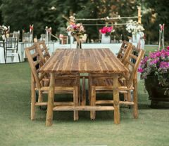 DIning Table teak wood collection Price Range From $600 Available Sizes 180 Cm, 200 Cm, 220 Cm Primary Material Teak Wood And Solid - Image 3