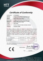 CE certificate from Chengdu Xinwei Welding Technology Co., Ltd.