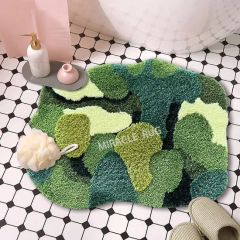 Washable TPR Rubber Rugs Absorbent Door Mats Runner Kitchen Mats Indoor Sublimation Rug - Image 6