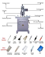 One/Two Line Multiple Boring Woodworking Wood Hinge Hole Machine - Image 3