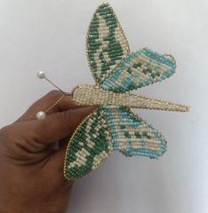 Butterfly Napkin Rings Beaded - Image 1