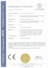 CE certificate from Qingdao Liwo Home Co., Ltd.