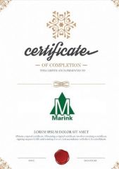 ISO9001 certificate from Qingdao Marink Enterprise Co., Ltd.