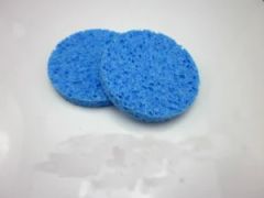 High Quality Blue OEM Cellulose Makeup Sponge Quality Best Origin China Size Customized HS Code 11111111 Design - Image 1
