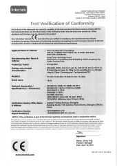 CE Certificates certificate from TRYTE TECHNOLOGY (HUNAN) DEVELOPMENT CO., LTD.