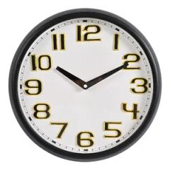 Precise Timing Hot Sale Edge Lighting Glass Surface Decorative Wall Clock - Image 4