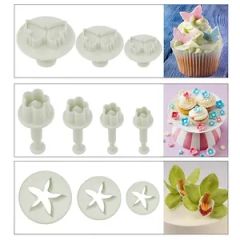 Baking Accessories Plastic Wedding Decoration Cake Tool Mold Set - Image 3