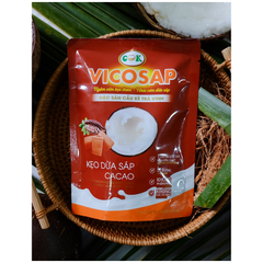 Vicosap Pure Macapuno Coconut Candy Sweet Coconut Strings Candy Good Price Macapuno Flesh Inside Made In Vietnam Manufacturer - Image 3