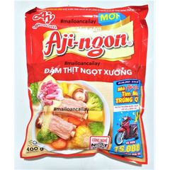 AjiNgon Seasoning Salt Pork 55G/CONDIMENTS/SALT Form Powder Color Brown Weight (kg) 1 Type Table Salt Certification BRC Model Number - Image 1