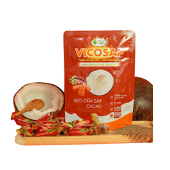 Vicosap Pure Macapuno Coconut Candy Sweet Coconut Strings Candy Good Price Macapuno Flesh Inside Made In Vietnam Manufacturer - Image 5