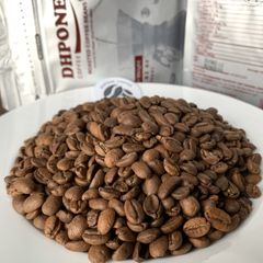 DHPONE whole bean coffee medium roast Vietnam blend Arabica 20%+Robusta 80% 500gram/Bulk with valve high quality ready to s - Image 5