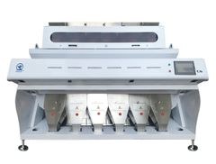 C6 Color Sorter Frame Strength 1000 Kg Power Consumption 3.6 Kw Dimensions 2658 × 1504 × 1760 Mm Sorting Application Grains And - Image 1