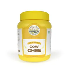 COW BUTTER GHEE Weight (kg) 1 Packaging Tin, Jar Shelf Life 12 Month Brand Name Gau Palak Place of Origin Surat, - Image 1