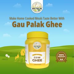 COW BUTTER GHEE Packaging Tin, Jar Shelf Life 12 Month Brand Name Gau Palak Place of Origin Surat, - Image 5