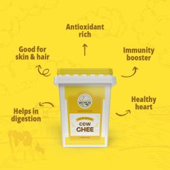 COW BUTTER GHEE Weight (kg) 5 Packaging Tin, Jar Shelf Life 12 Month Brand Name Gau Palak Place of Origin Surat, - Image 2