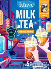 Lúave Cheese Instant Milk Tea Packaging Full - Image 3