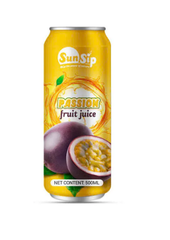SUNSIP FRUIT JUICE with Passion – 500ml alu can Brand Name OEM/ODM Shelf Life 24 MONTH Packaging CAN - Image 1