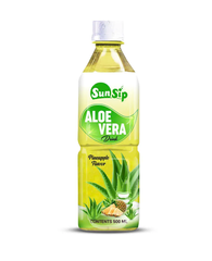 SunSip Aloe Vera Drink Pineapple Flavor Pet Bottle 500ml - Image 1