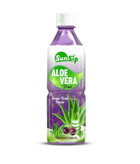 SunSip Aloe Vera Drink Grap Fruit Flavor Pet Bottle 500ml - Image 1