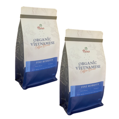 Roasted coffee beans Fine Robusta Organic Vietnamese Hiva's coffee - Pure roasted coffee bean with top quality – product photo 5, product detail gallery