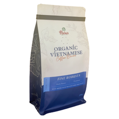 Roasted coffee beans Fine Robusta Organic Vietnamese Hiva's coffee - Pure roasted coffee bean with top quality – product photo 1, product detail gallery