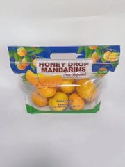 Recyclable mandarins packaging zippered pouch bag - Image 1
