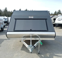Enclosed Trailers / Mission Trailers 101×12 Aluminum 2-Place Crossover w/Mats & Guides, Rear Canopy - Image 4