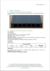 OETI Anti-static Test Report certificate of Zhejiang New Insight Wood Composite Co., Ltd – certificate photo, supplier certificates section