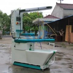 Full Automatic Professional Clothes Laundry Mangle Steam Shirt Ironing Table Machine - Image 4