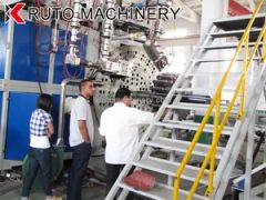 Corrugated HDPE PE Pipe Extrusion Machinery Sewage/Gas/Water/Cable Duct Pipes Making Machines - Image 4