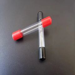 Transparent Pteg/PC Rounded Tube Plastic Pipes Clear Cylinder Polycarbonate Tube for Packing Purpose with Vinyl Cap - Image 4