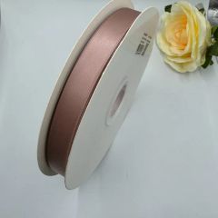 100 Polyester 38 mm Single Face Geranium Pink Satin Ribbon for Custom Logo - Image 2