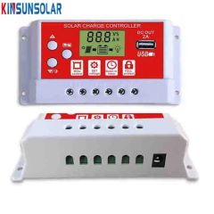 Automatic Switch 12/24V 30A Solar Charge Controller for Solar System - Image 5