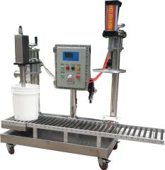 5-25 Liters Plastic Bucket Emulsion Paint Filling Machine Pail Packing Machine - Image 1